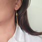 Oorbellen SWING yellow