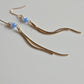Oorbellen SWING blue